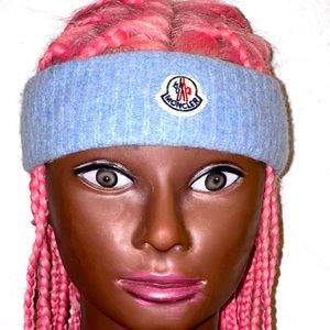 Moncler light blue Head band